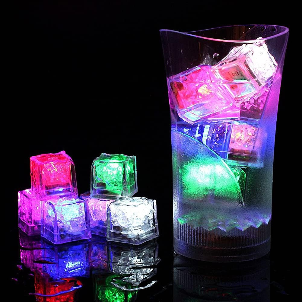 Glaçons LED | Pour une expérience de boisson élégante | Lot de 12 pièces