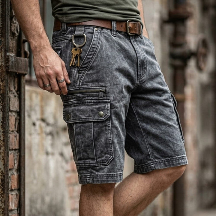 Beeckhoven | Functionele Denim Cargo Short