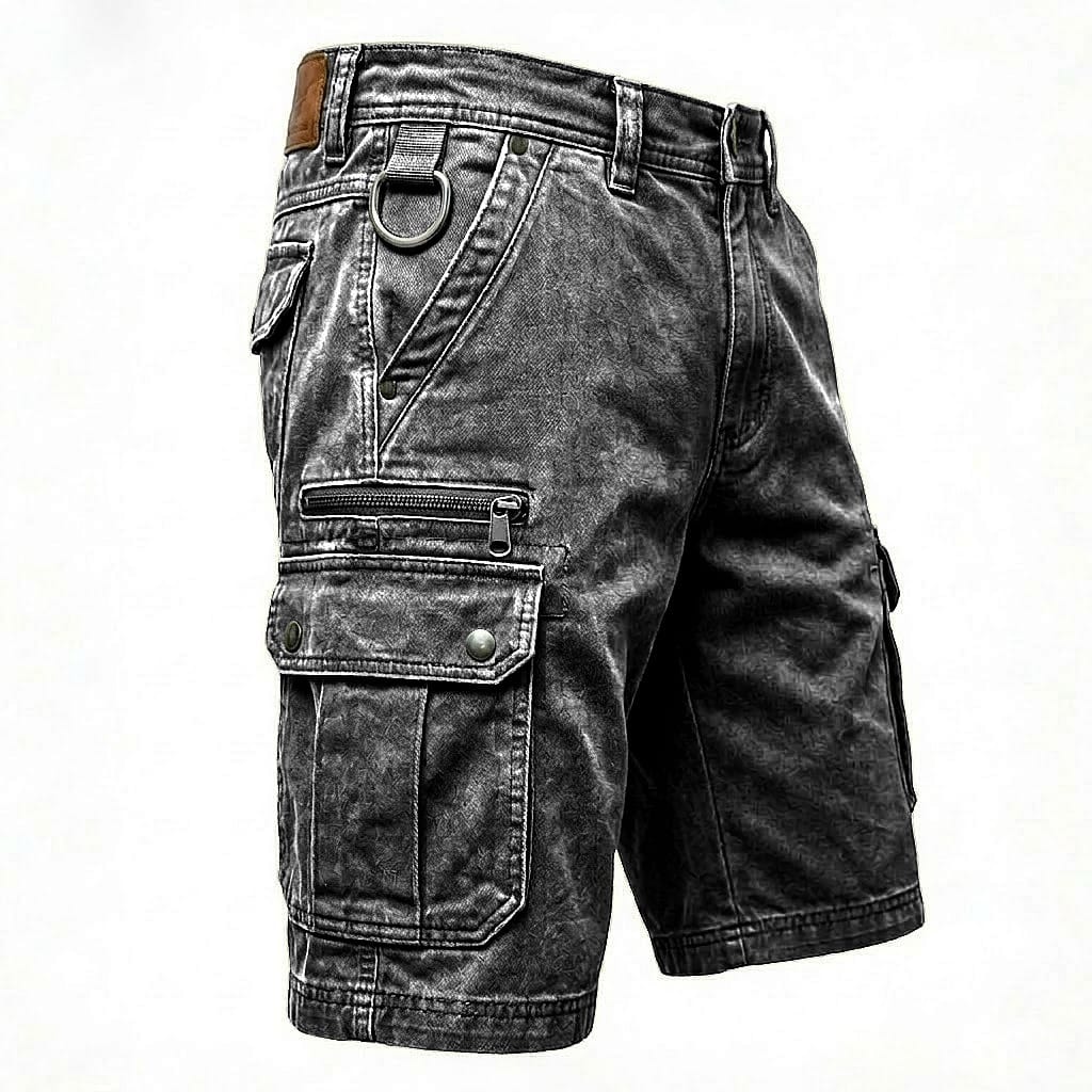 Beeckhoven | Functionele Denim Cargo Short